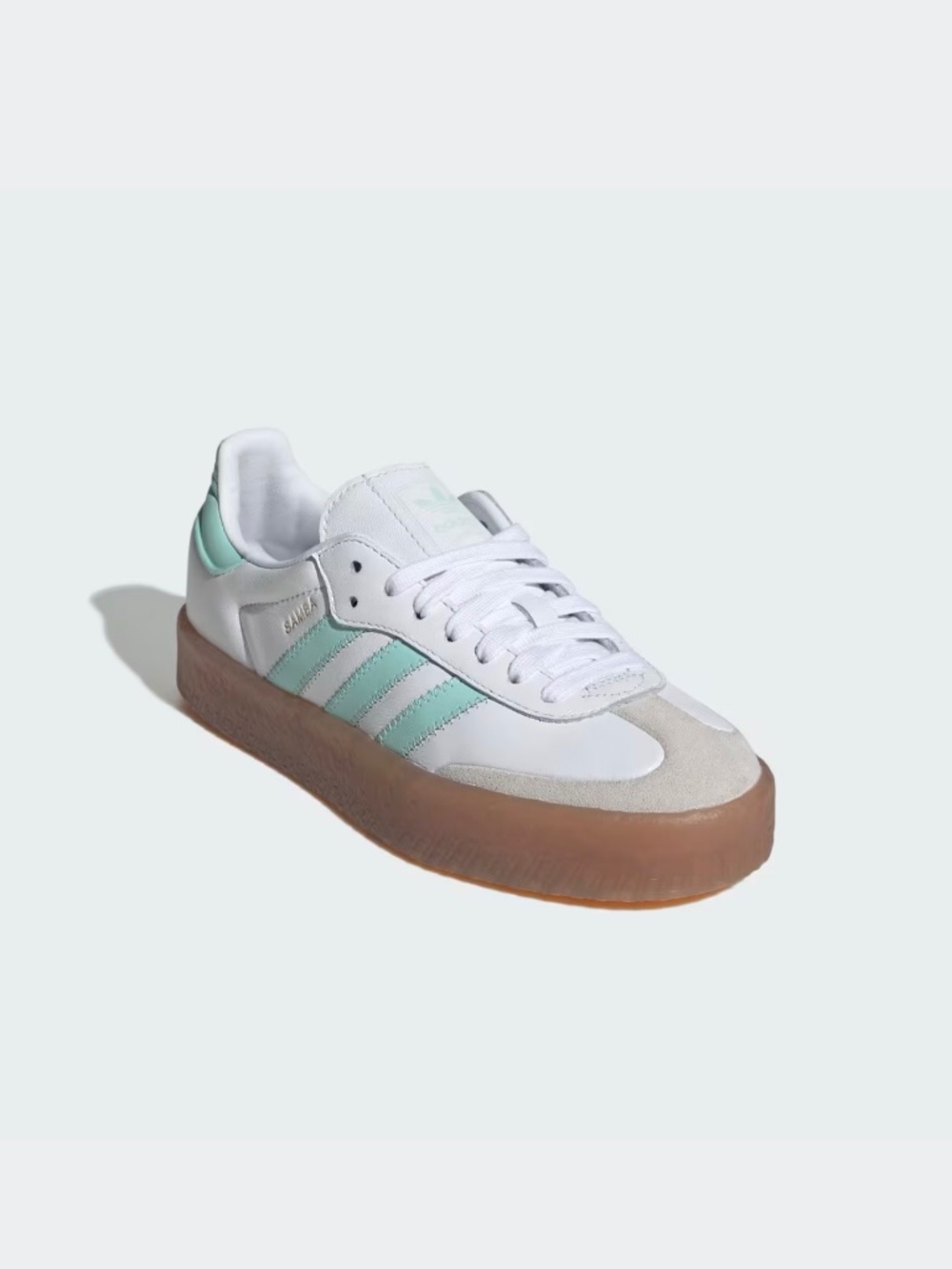 Adidas Sambae - White Clear Mint